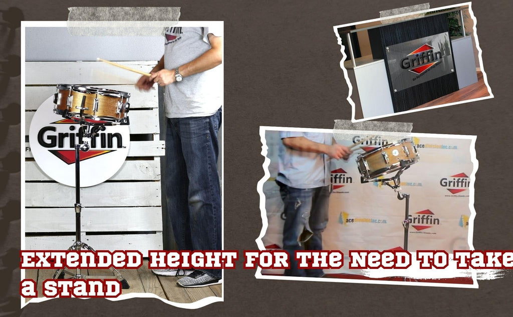 Tall Adjustable Snare Drum Stand E853