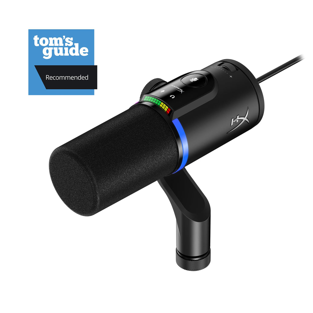 Black XLR USB Dynamic Microphone J779836