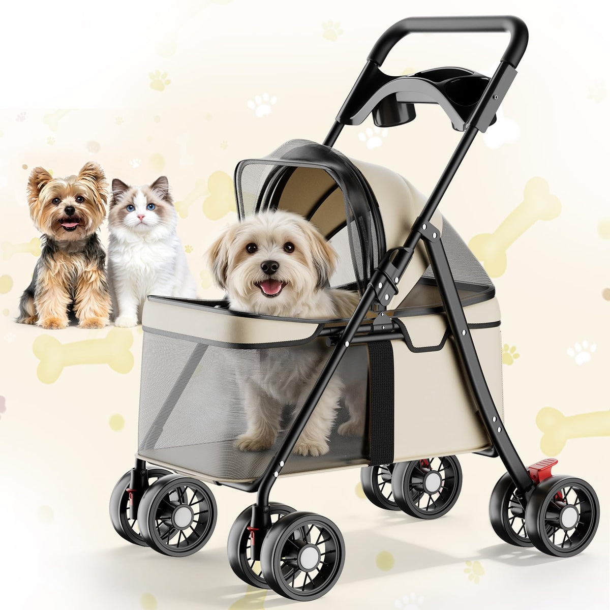 Foldable Pet Stroller B2875