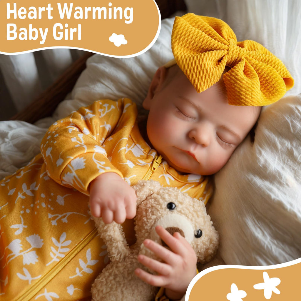 20 Inch Full Vinyl Reborn Baby Dolls Girl C593014
