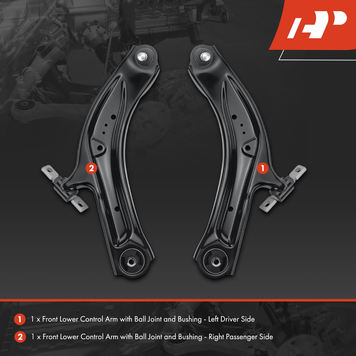 Front Lower Control Arm with Ball Joint & Bushing Z6400