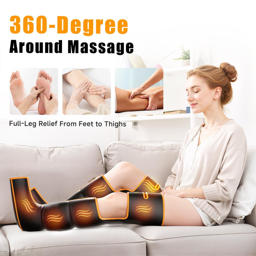 Leg Compression Massager with Heat Y2573