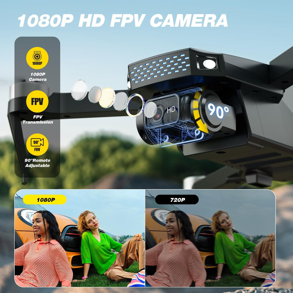 Camera Drone with 2 Batteries X534204