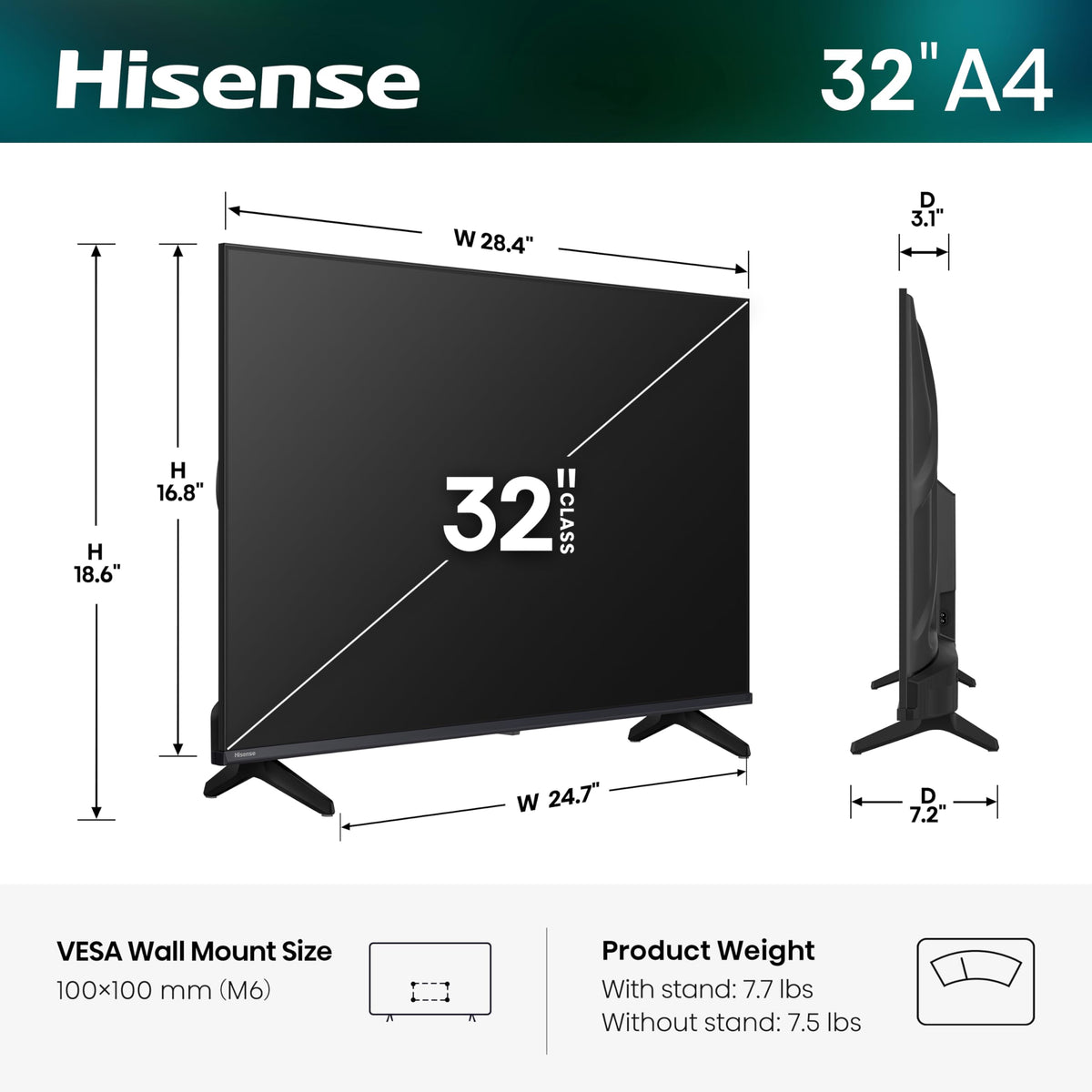 32-Inch HD 1080p Smart TV N566383