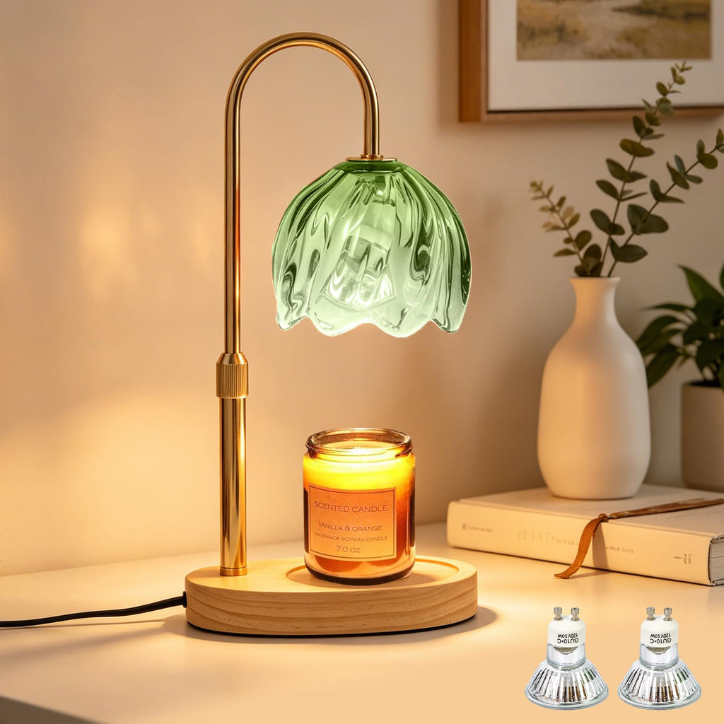 Flower Candle Warmer Lamp with Timer L6121
