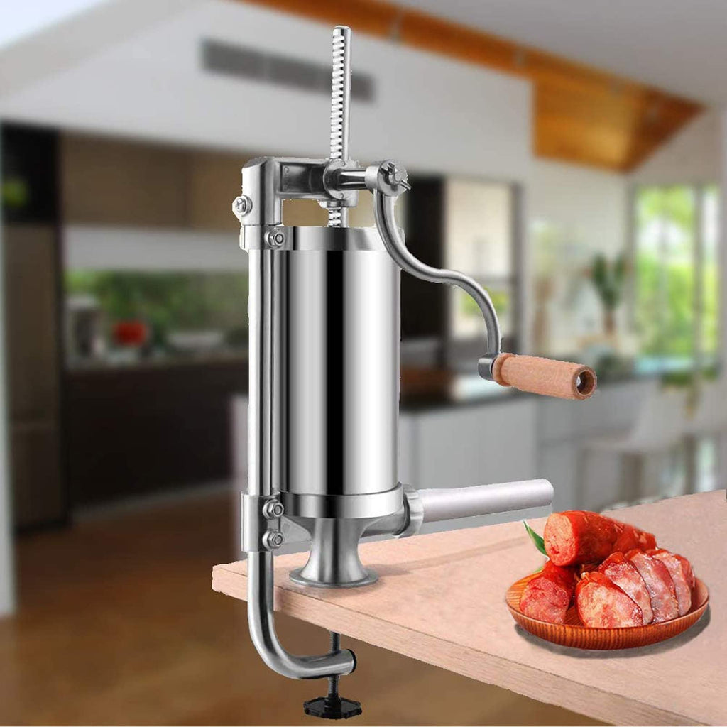 2.5 LBS Vertical Manual Sausage Stuffer P944143