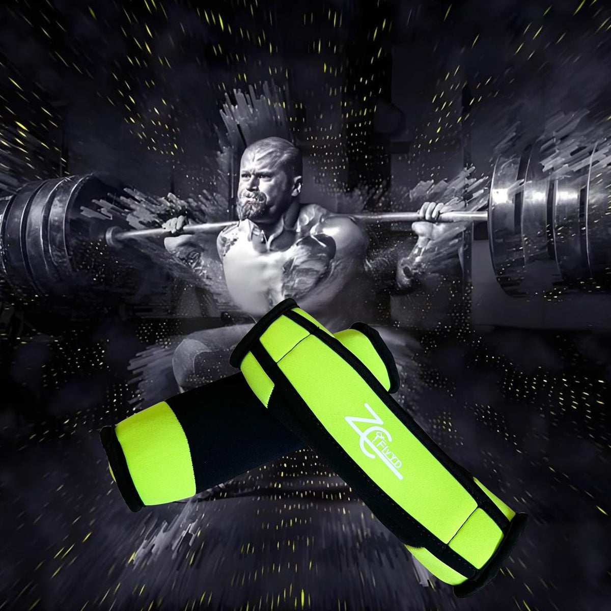 Soft Hand Weights with Hand Straps B309983