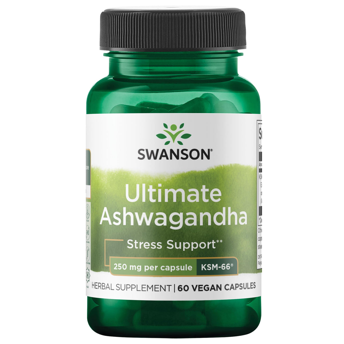 Ashwagandha 250 mg 60 Veggie Capsules H723