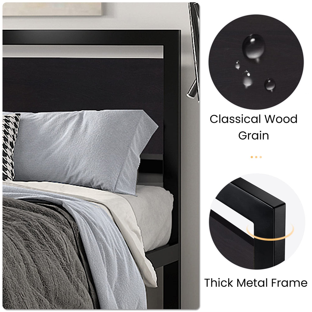 Queen Size Bed Frame with Headboard V442