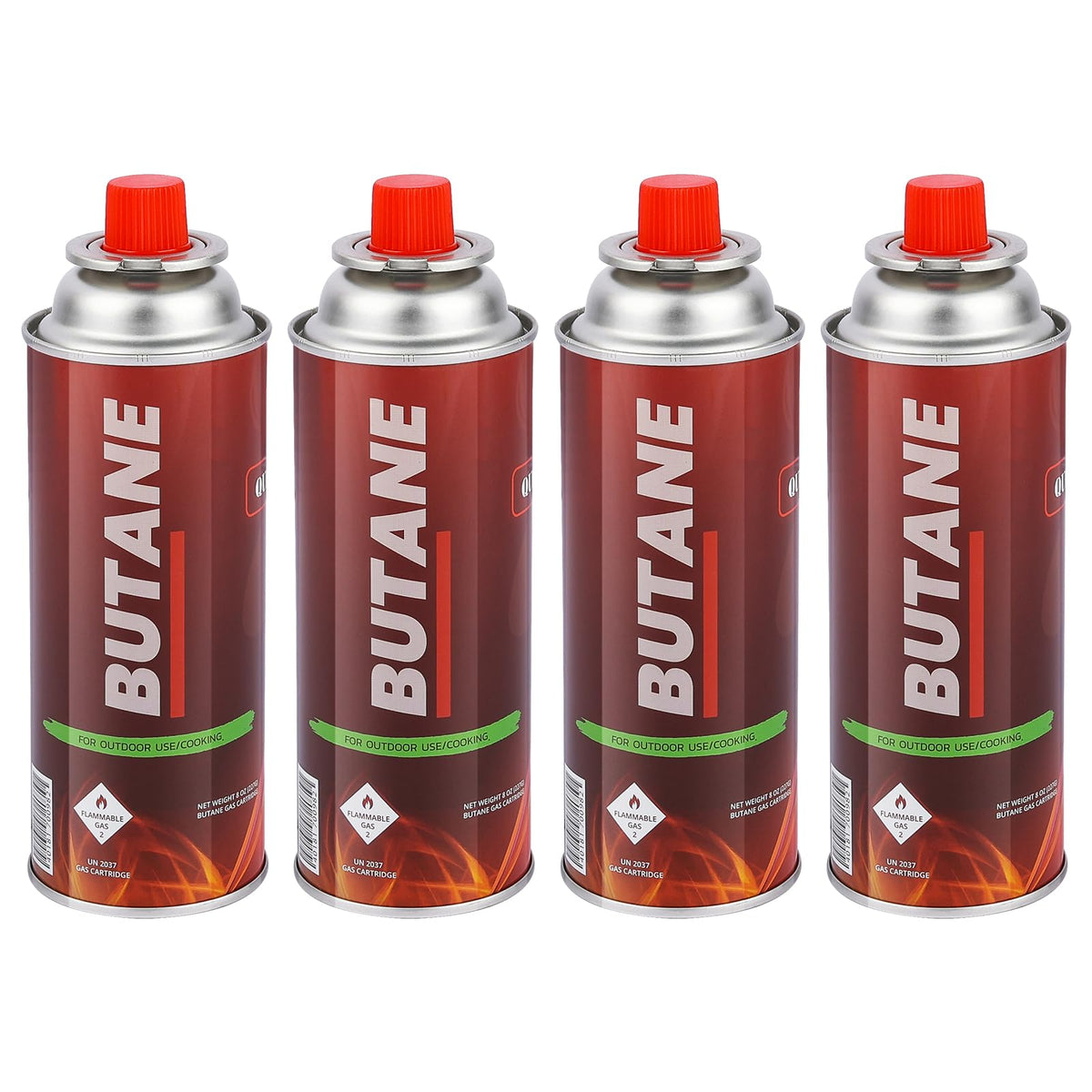 8oz Butane Fuel Canisters Pack of 4 G504