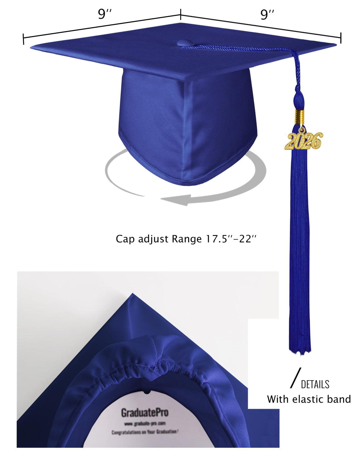 Kindergarten Graduation Cap with Tassel Q424549