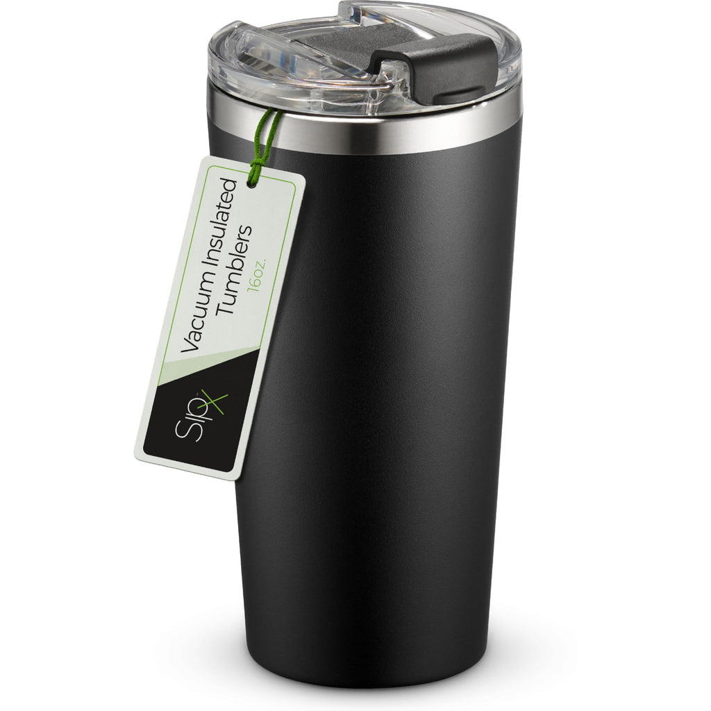 16 oz Stainless Steel Insulated Coffee Tumbler Black M619