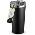 16 oz Stainless Steel Insulated Coffee Tumbler Black M619