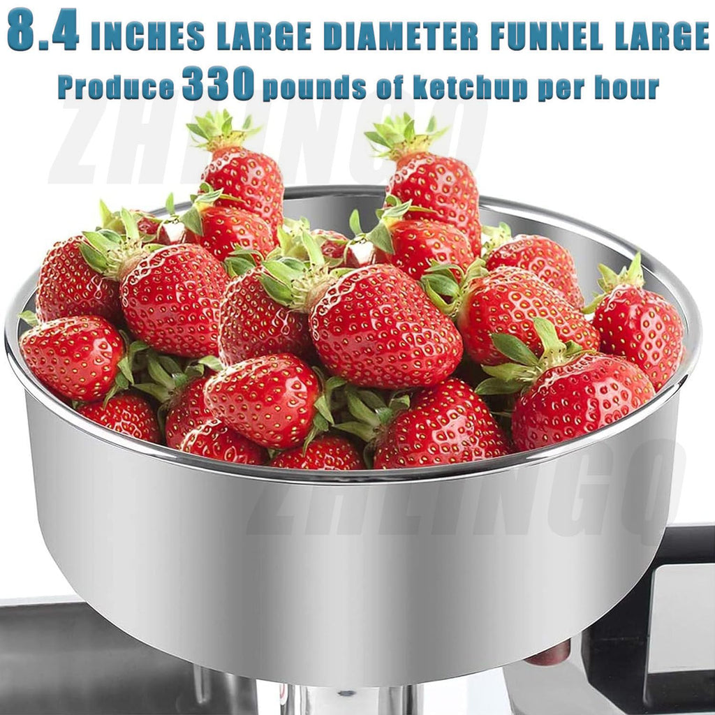 450W Electric Tomato Strainer and Press Stainless Steel O45590
