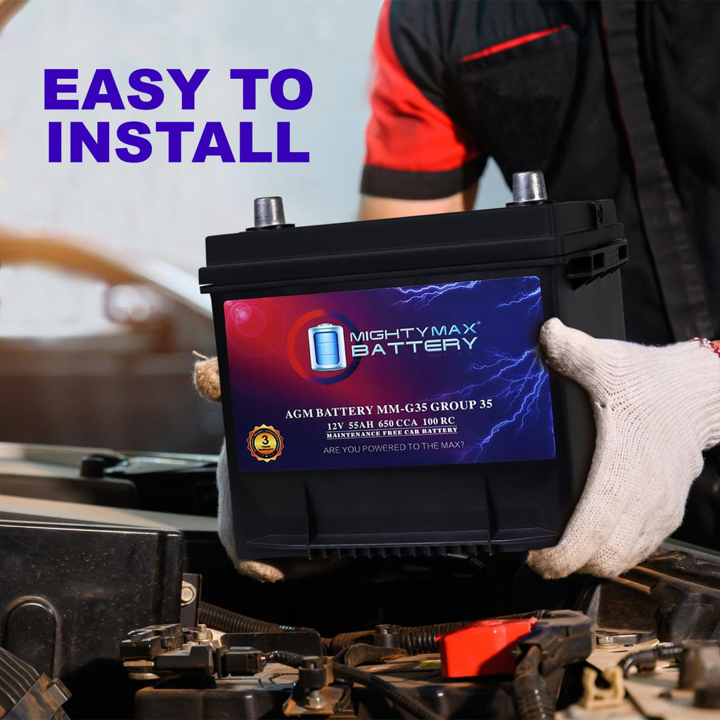 12V 55Ah AGM Replacement Battery I96410