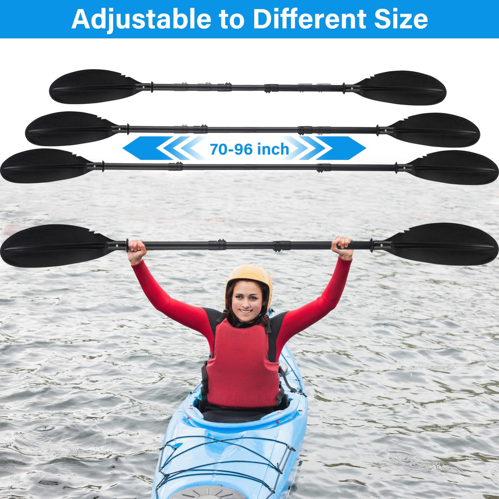 Adjustable Kayak Paddle with Paddle Leash N15699