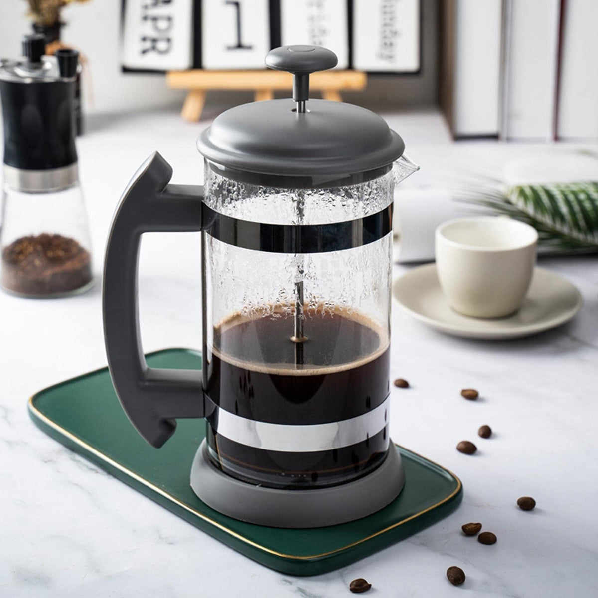 1L Stainless Steel Coffee Maker M33576