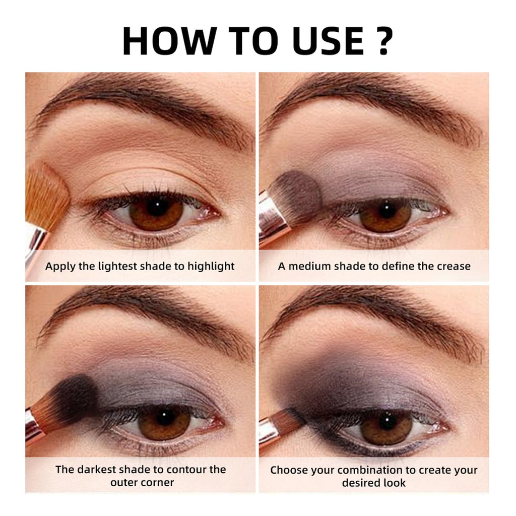 6 Color Matte Neutral Eyeshadow Palette J628681