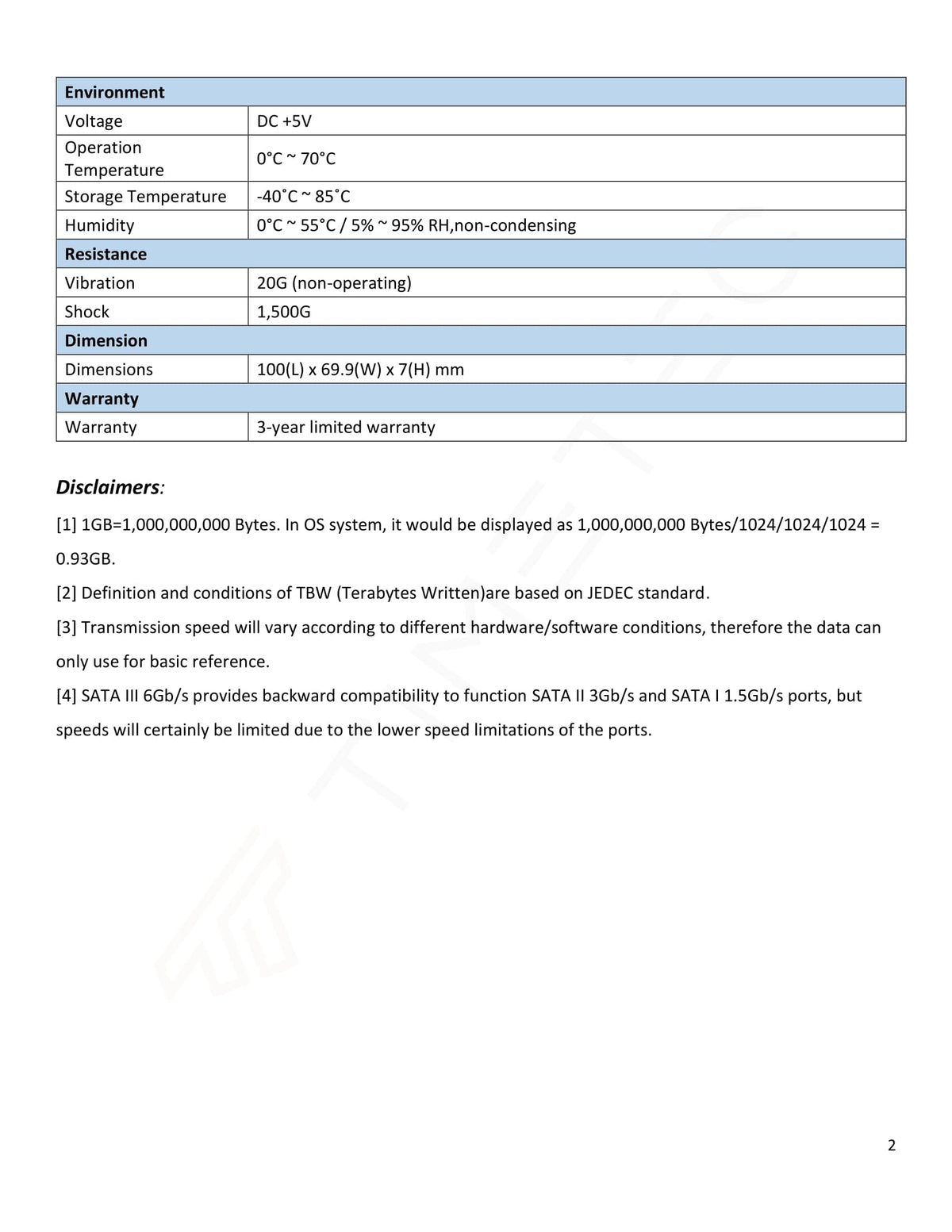 1TB 2.5 Inch SATA III Internal SSD Q9011
