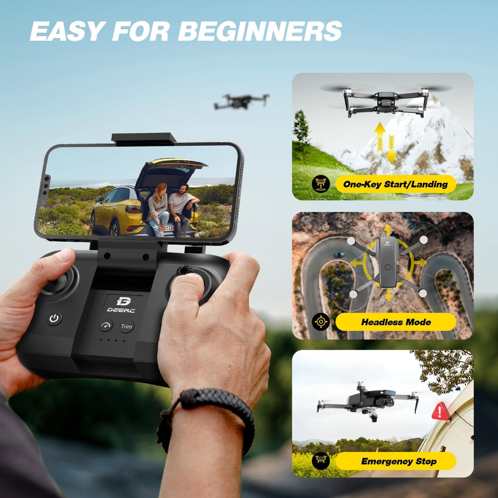 Camera Drone with 2 Batteries X534204