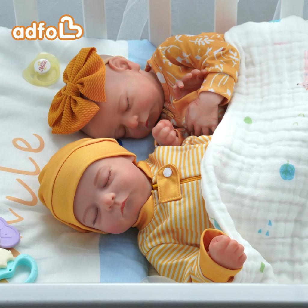 20 Inch Reborn Baby Dolls Twins E3253