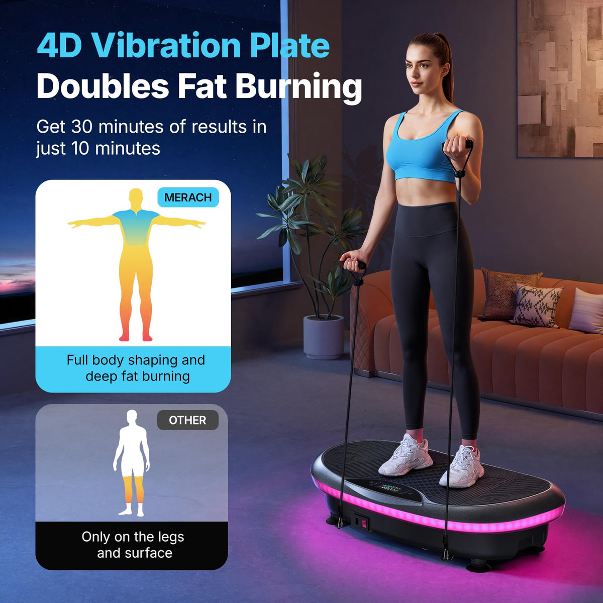 4D Vibration Plate Exercise Machine I473