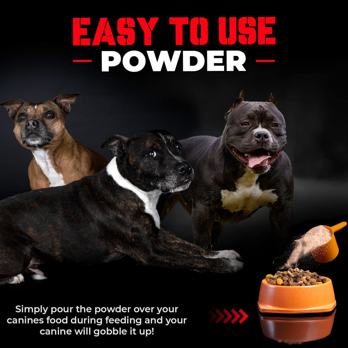 Real Meat Protein Powder for Dogs 60 Servings A601375