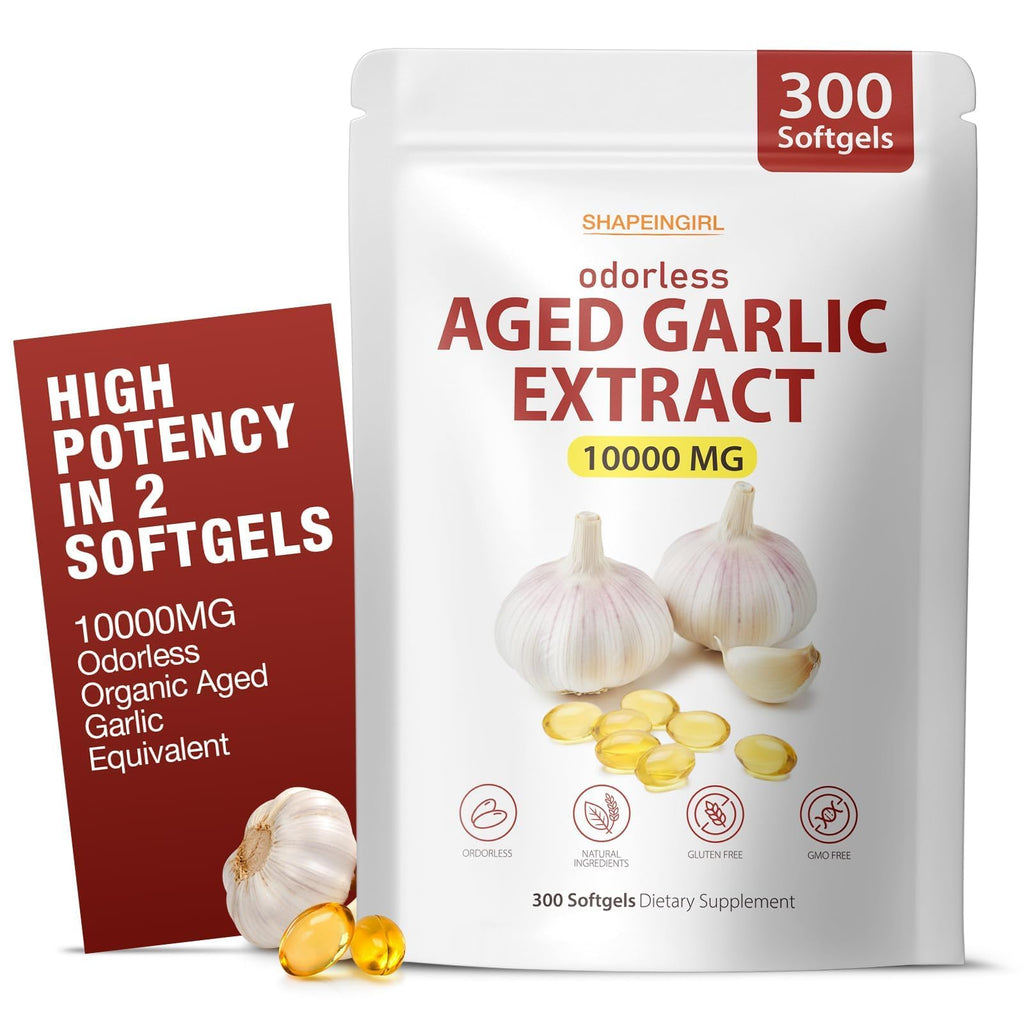 Garlic Extract Supplements, 300 Softgels V282
