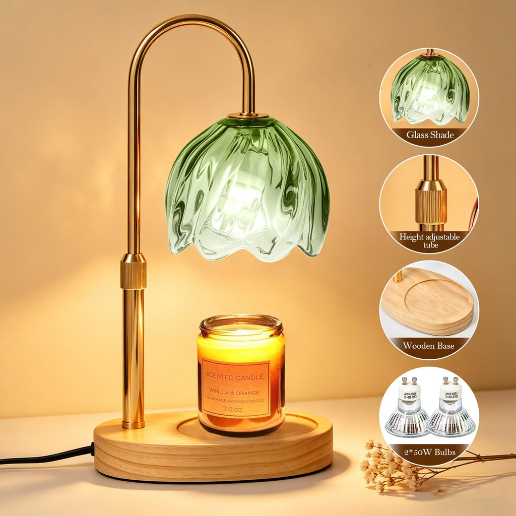 Flower Candle Warmer Lamp with Timer L6121