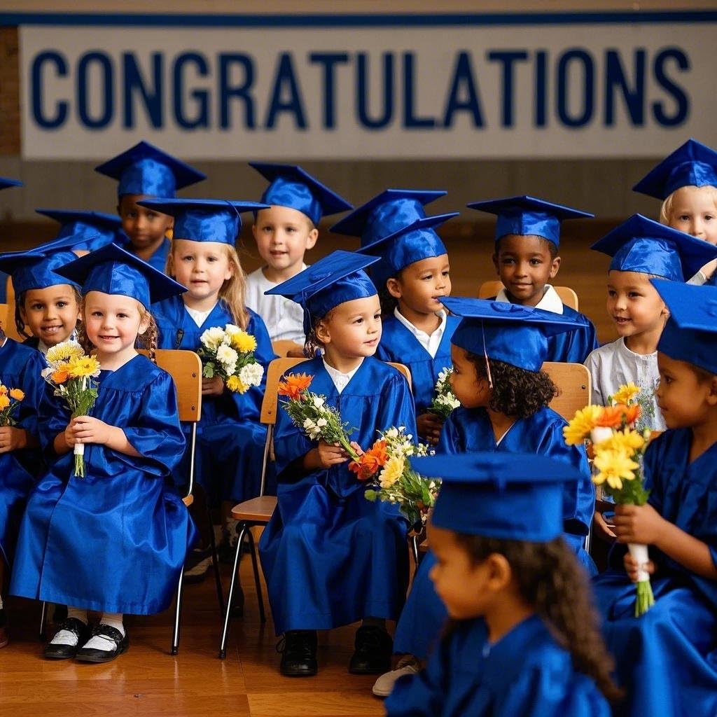 Kindergarten Graduation Cap with Tassel Q424549