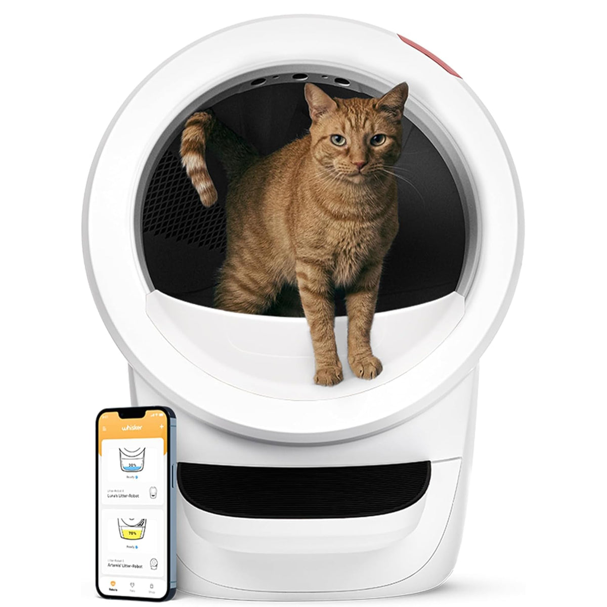 White Automatic Litter Box X45593