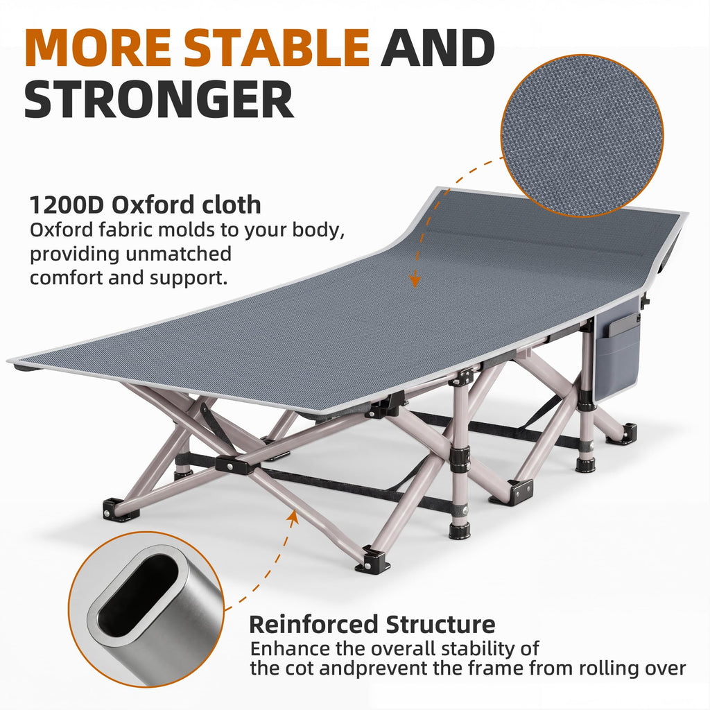 Folding Camping Cot with Carry Bag X157