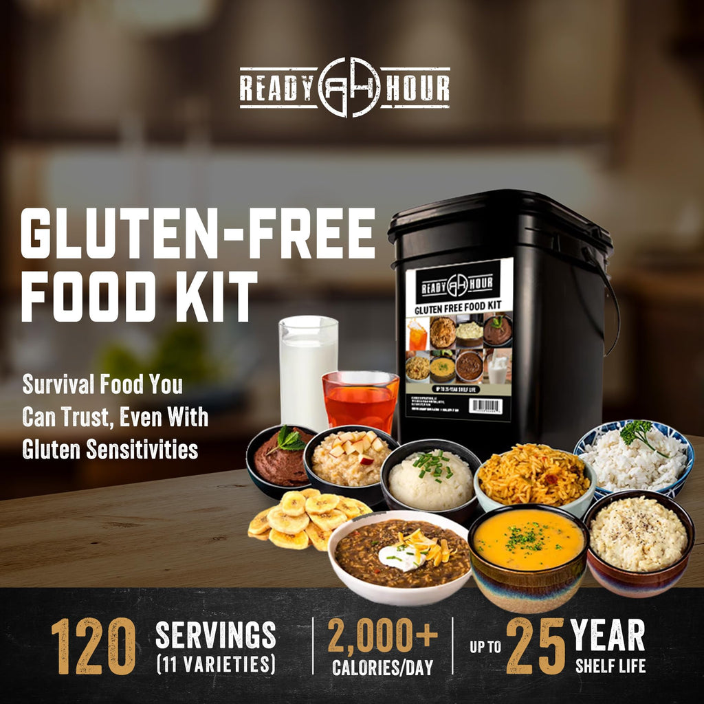 Gluten-Free Freeze-Dried Food Kit 120 Servings A99146