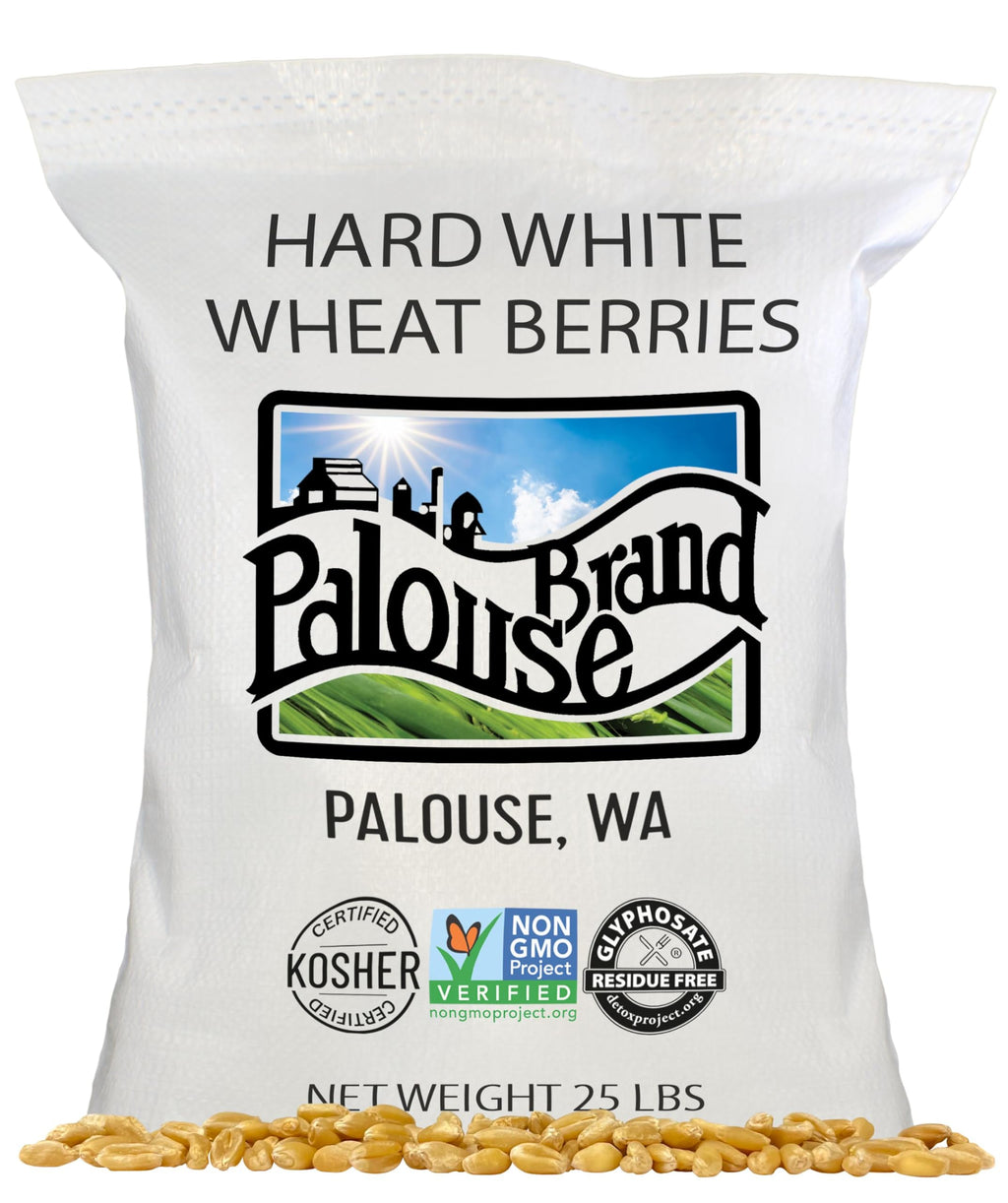 Hard White Wheat Berries 25 lbs V158243