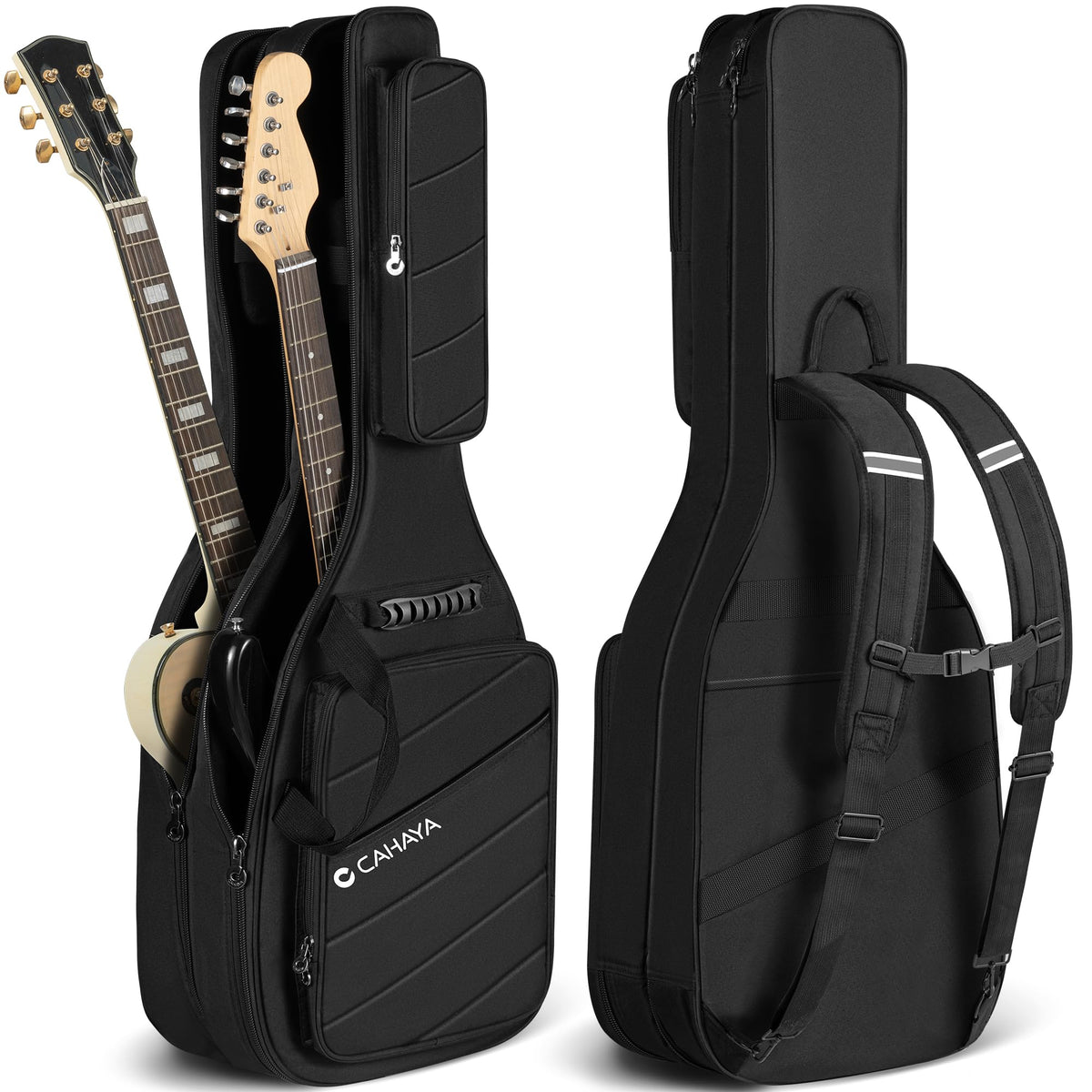 Padded Soft Electric Guitar Gig Bag Black W6004