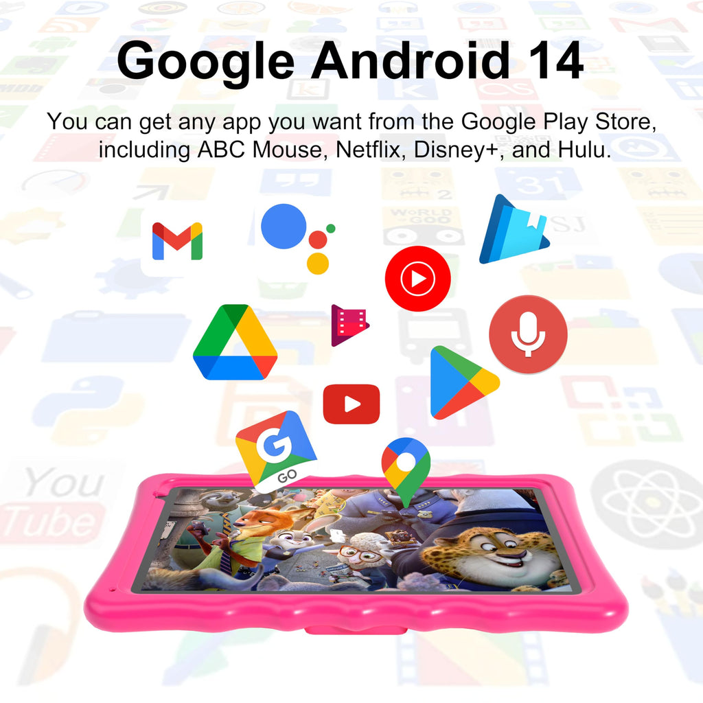 10.1 inch Android 14 Tablet 8GB RAM 32GB ROM W839