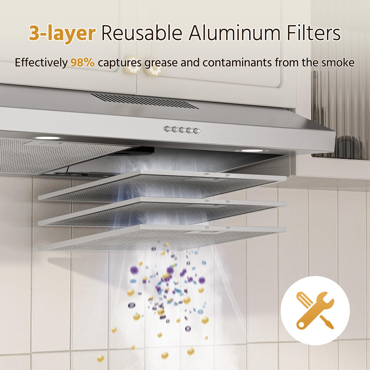 30 Inch Under Cabinet Range Hood W10761