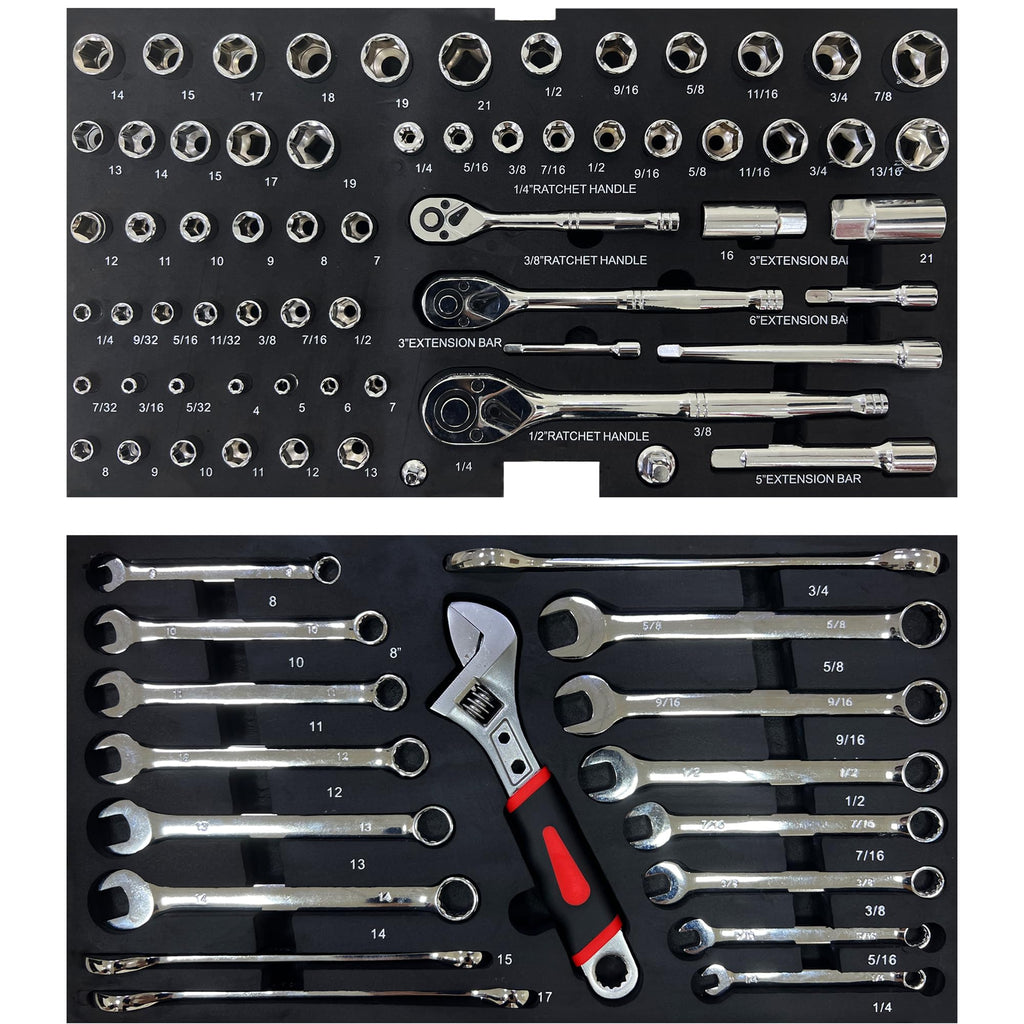 439PCS Mechanic Tool Set with 3 Drawers B4627