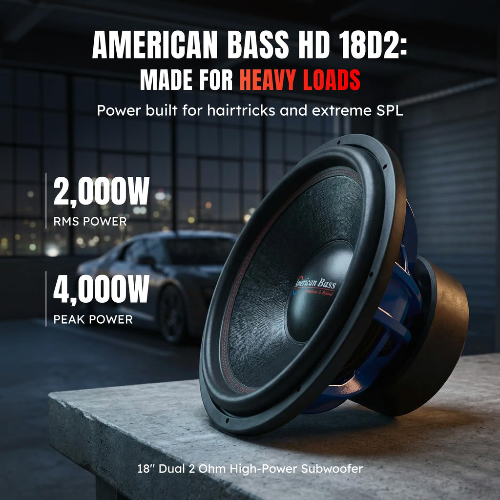 18 Inch 2 Ohm Car Subwoofer F281