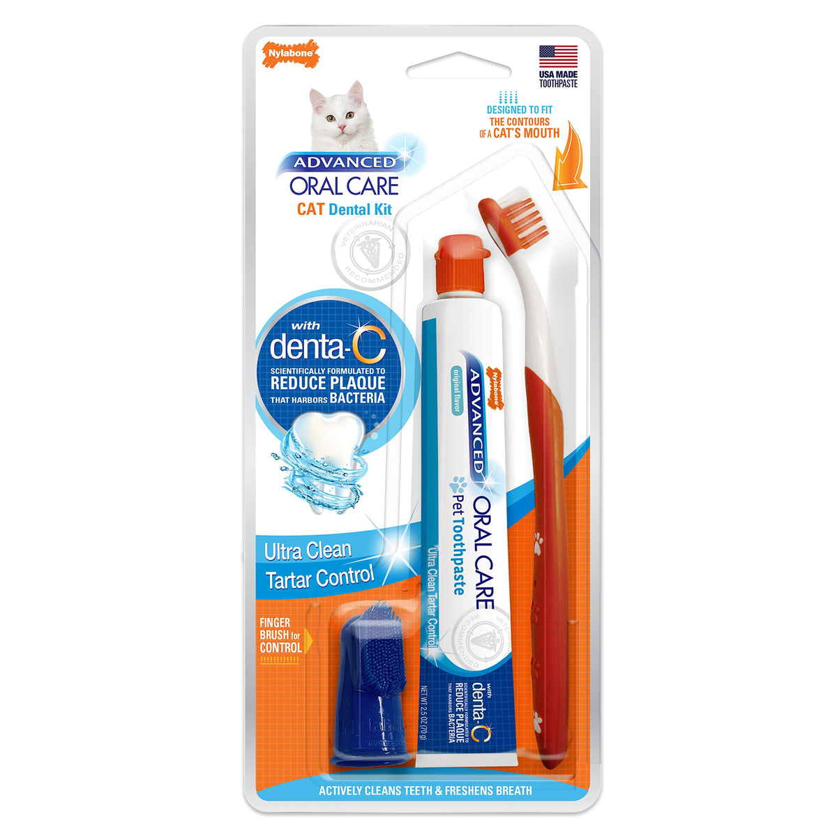 Advanced Oral Care Cat Dental Kit 3 Count O918078