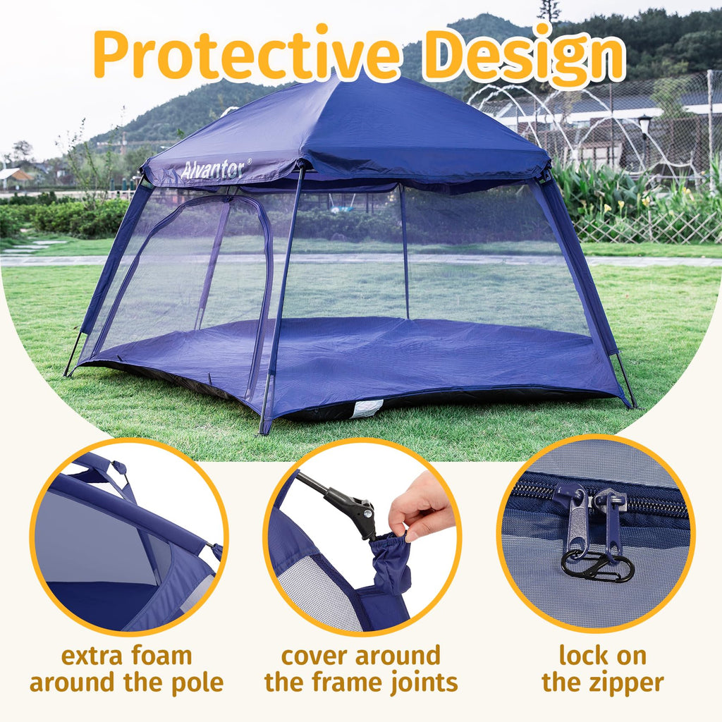 Portable Baby Playpen with Mesh H166471