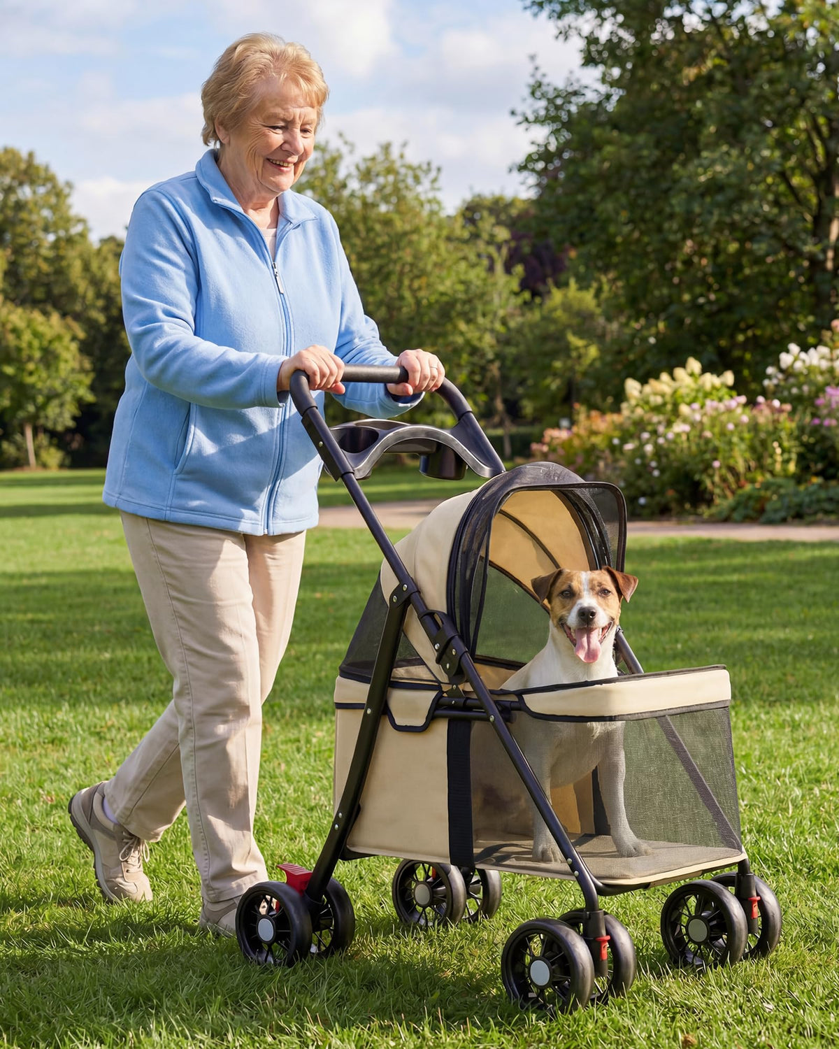 Foldable Pet Stroller B2875