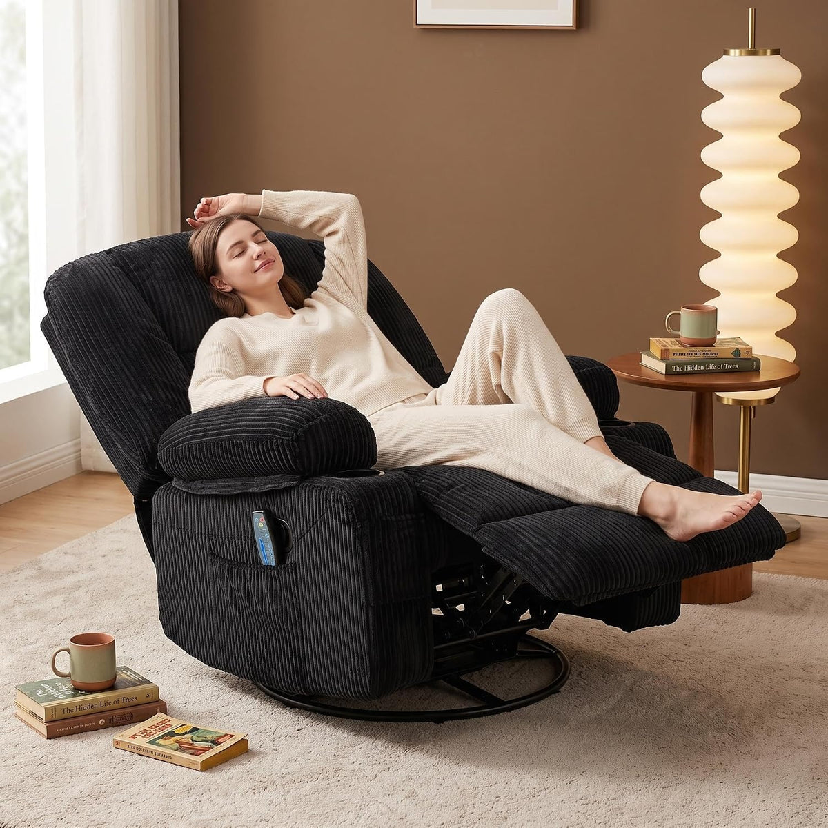 Oversized Swivel Rocker Recliner Chair Z603