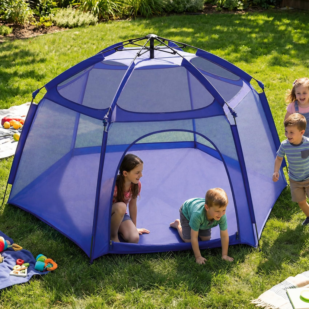 Portable Baby Playpen with Mesh H166471