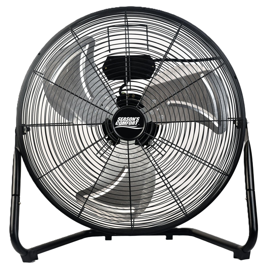 20 Inch 3 Speed Black High Velocity Fan U457