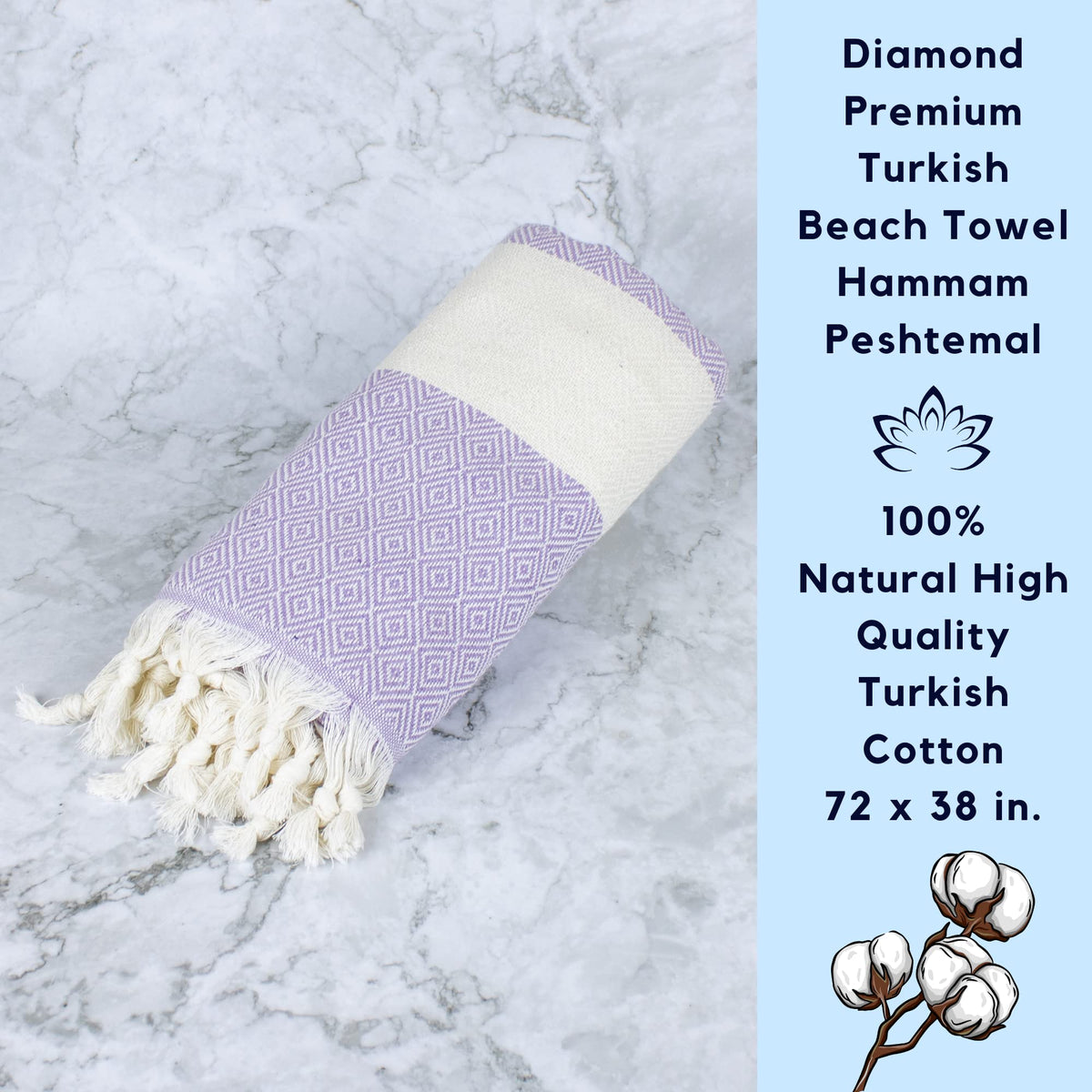 Handmade Lavender 13 Pc Spa Gift Basket K9546