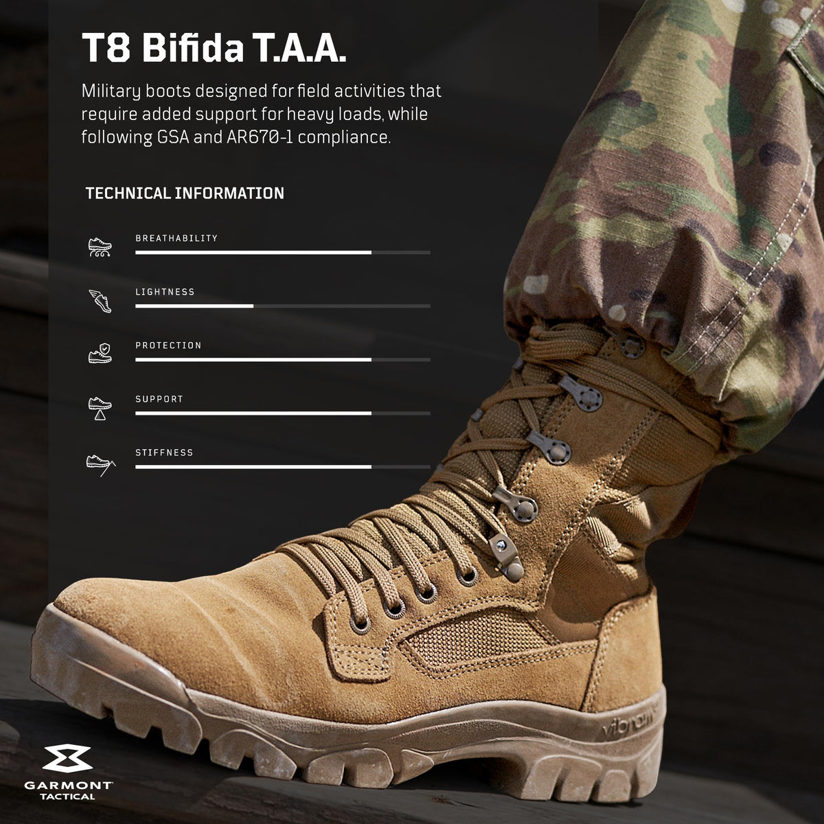 Multi-Terrain Suede Leather Boots U986020