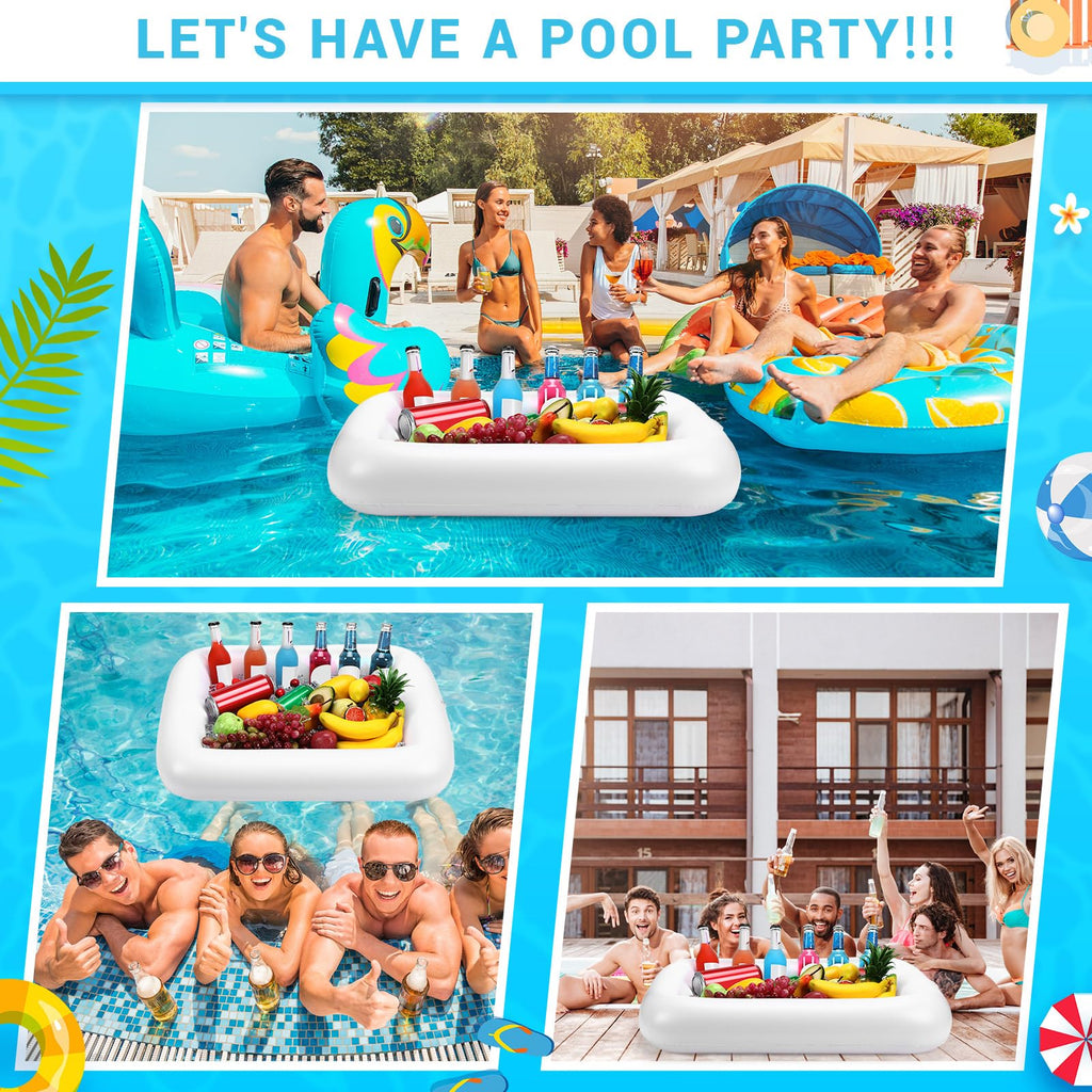 Inflatable Floating Serving Bar with Pump A152994