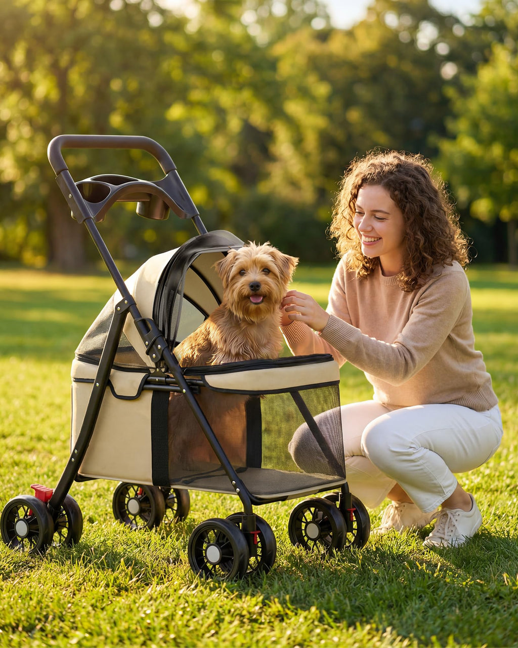 Foldable Pet Stroller B2875