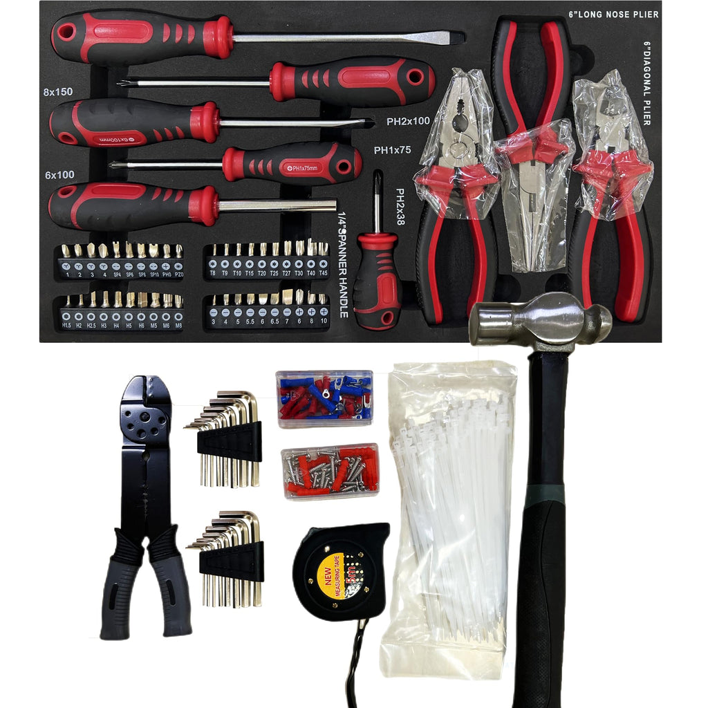 439PCS Mechanic Tool Set with 3 Drawers B4627